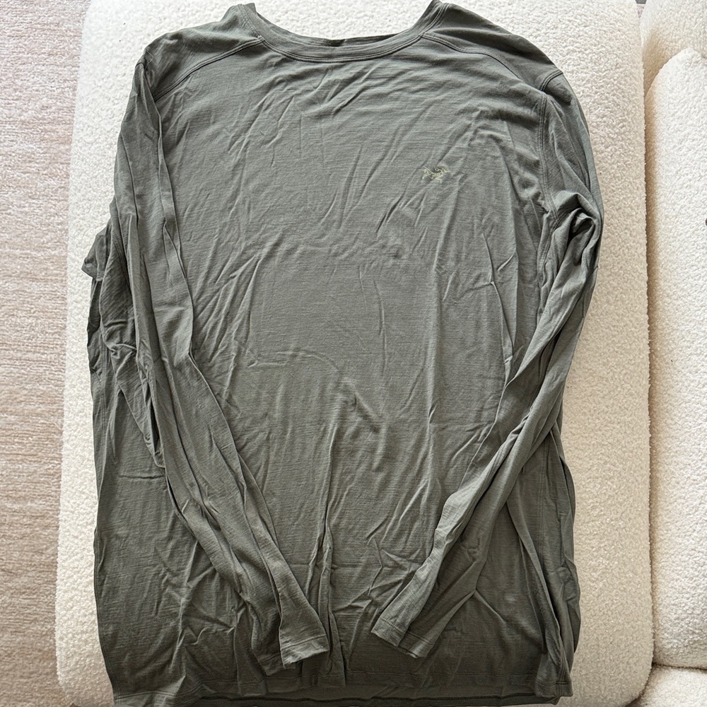 Arc'teryx Forest Green Long Sleeve Tee